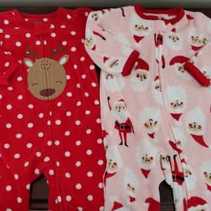 Christmas🎄 Fleece sleepers